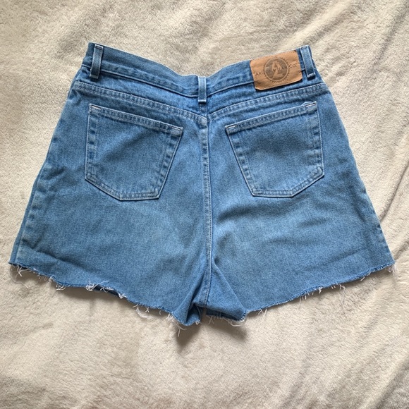 High Rise Denim Shorts - Picture 3 of 4